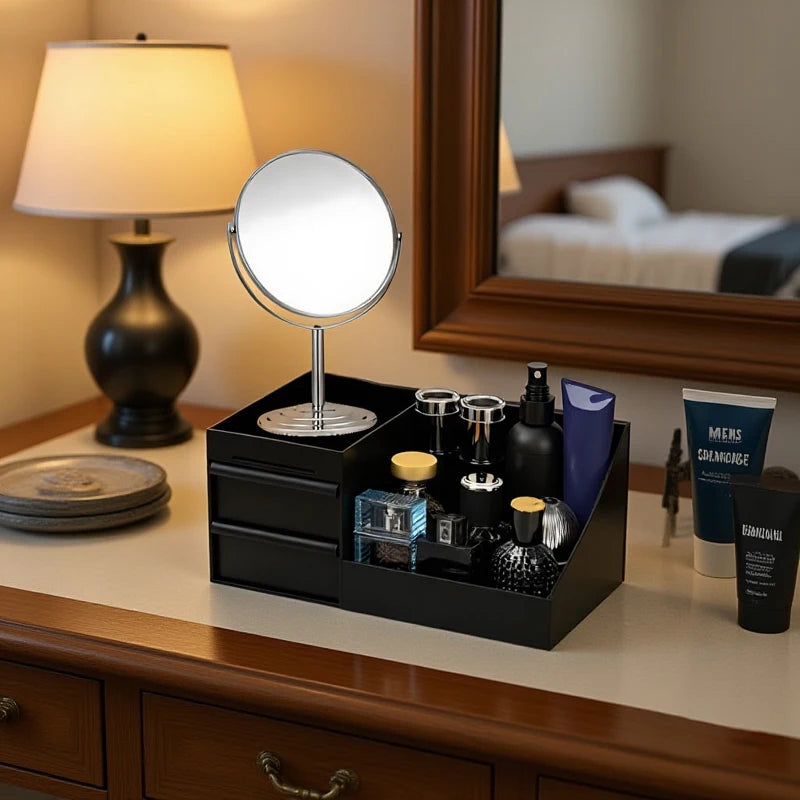 Men’s Cologne Organizer with Drawers