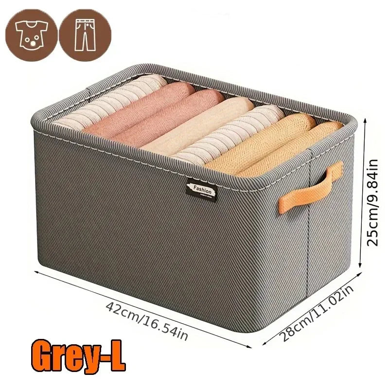 Foldable Wardrobe Storage Boxes – Small Apartment Organizer