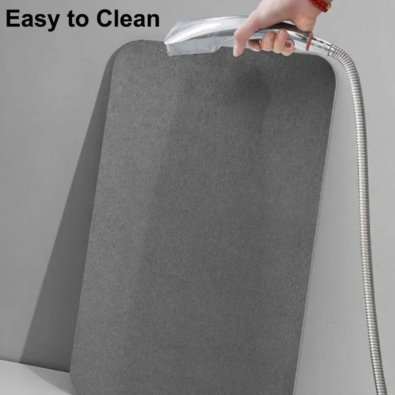Quick Drying Diatomite Bath Mat - YOUR HOME™