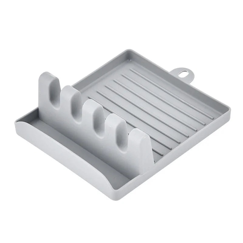 Kitchen Spoon & Lid Holder Tray