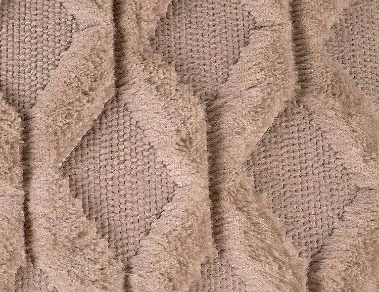 Textured Cozy Throw Pillow Cover – Soft Decorative Cushion Cover for Sofa, Bed & Living Room
 Your Home™
