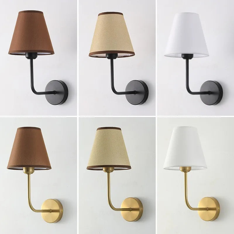 Elegant Fabric Wall Sconce with Brass Finish – Soft Ambient Lighting for Bedroom, Hallway & Living Room
Your Home™