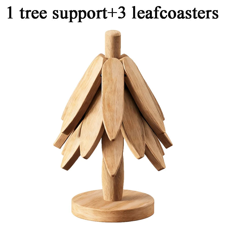 Nordic Pine Foldable Wooden Trivet Set
  Your Home™