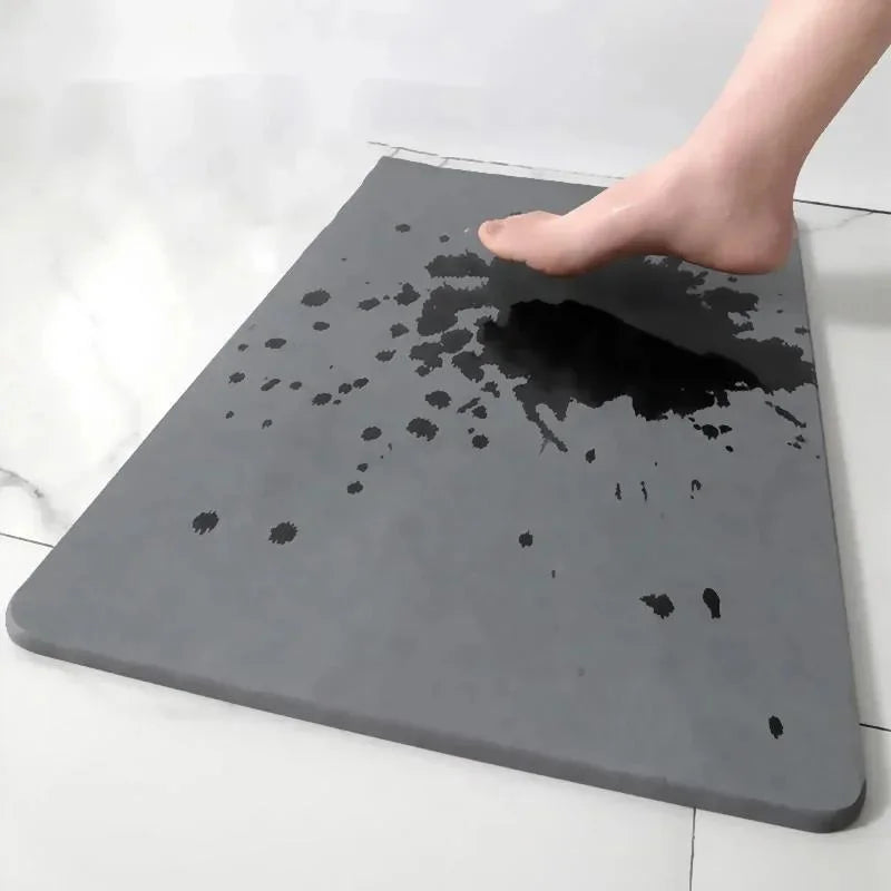 Quick Drying Diatomite Bath Mat - YOUR HOME™