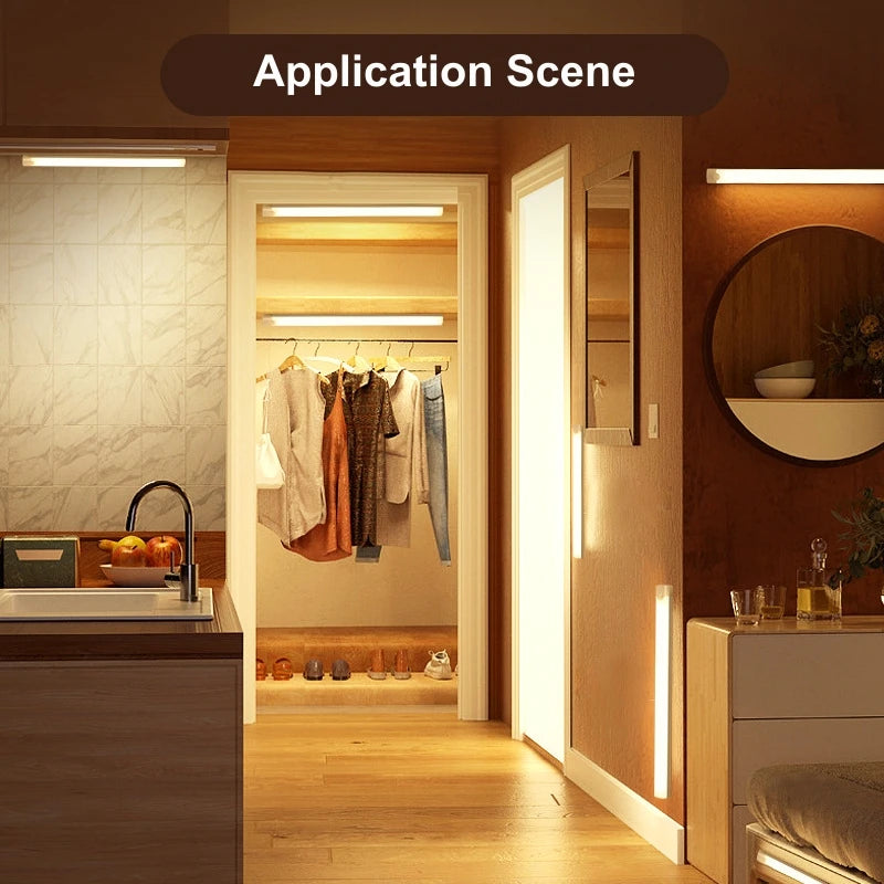 Rechargeable Motion Sensor LED Light Bar – Magnetic, Wireless & Dimmable
  Your Home™