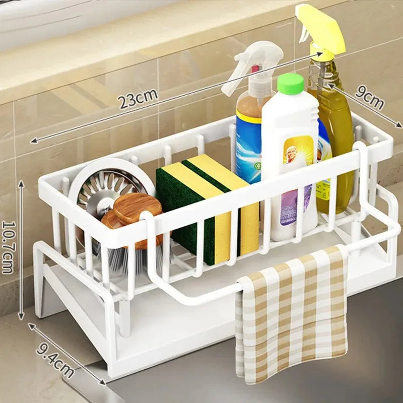 Stainless Steel Sink Organizer Rack
