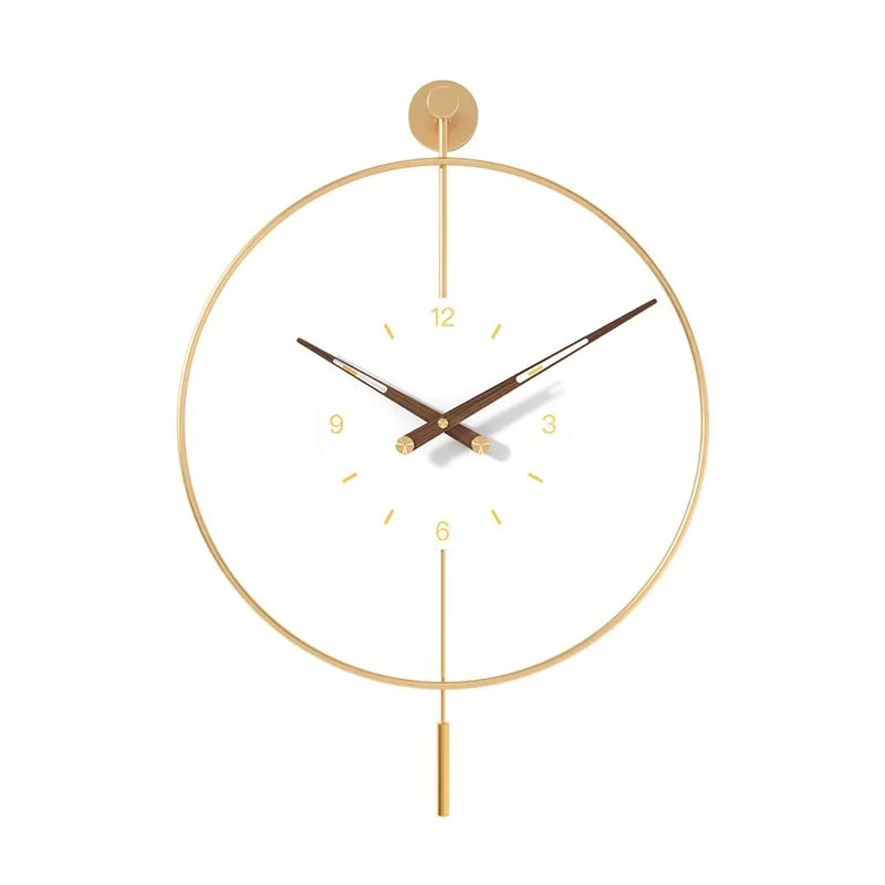Eclipse Wall Clock – Silent Luxury Home Decor