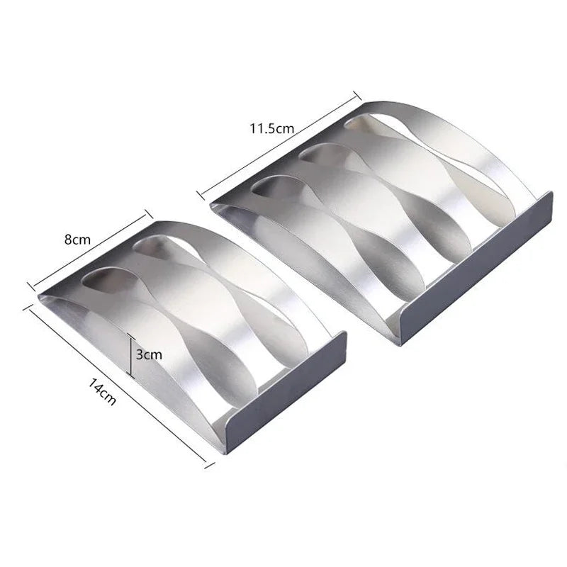Premium Stainless Steel Wall-Mounted Razor & Toothbrush Holder — Rust-Proof, Drill-Free, Heavy-Duty Bathroom Organizer