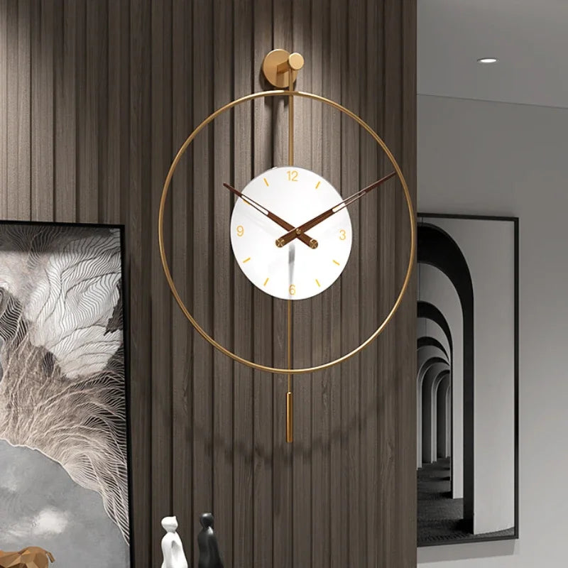 Eclipse Wall Clock – Silent Luxury Home Decor