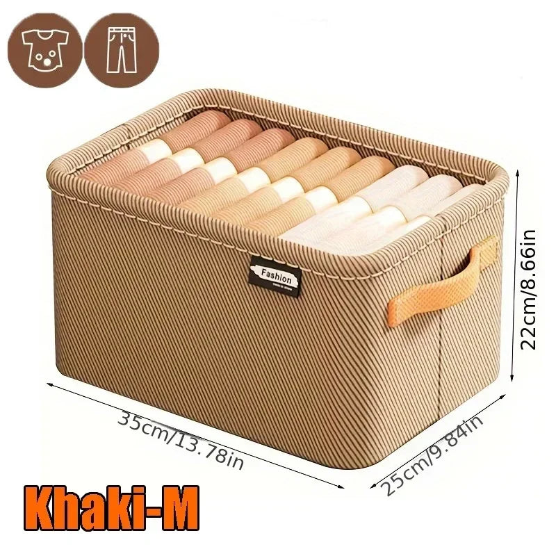 Foldable Wardrobe Storage Boxes – Small Apartment Organizer