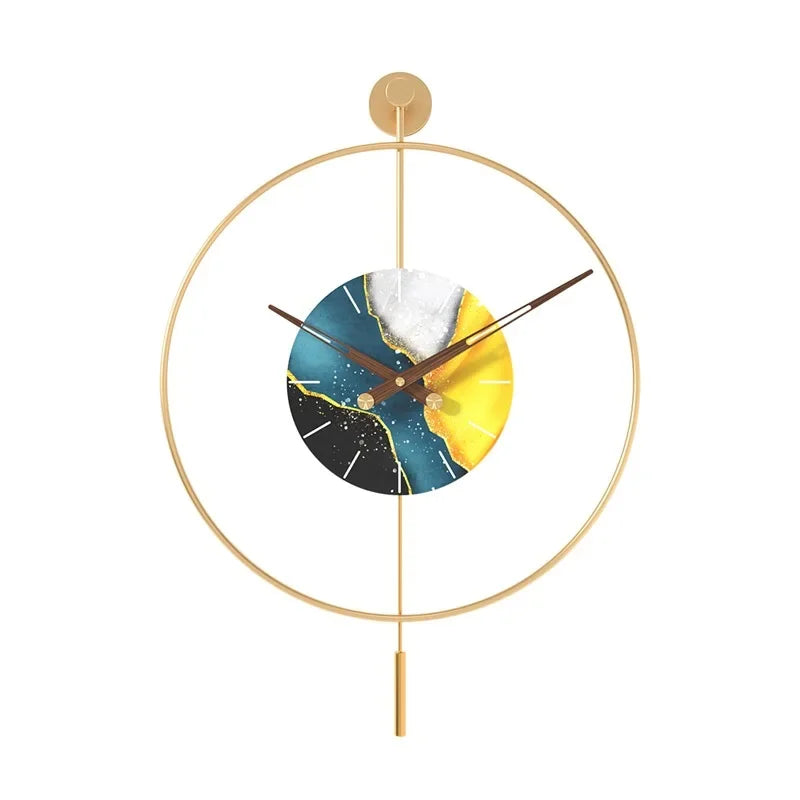 Eclipse Wall Clock – Silent Luxury Home Decor