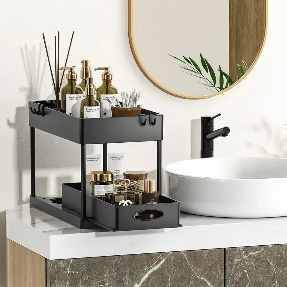 2-Tier Pull-Out Under Sink Organizer