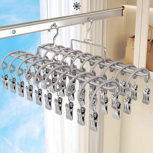 20-Clip Hanging Drying Rack – Portable Laundry Organizer