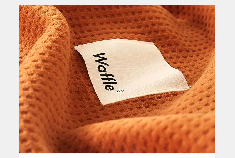 Cozy Waffle Knit Velvet Throw Blanket – Ultra-Soft Milk Velvet, All-Season Sofa & Bed Cover, Lightweight Plush Home Décor  Your Home™