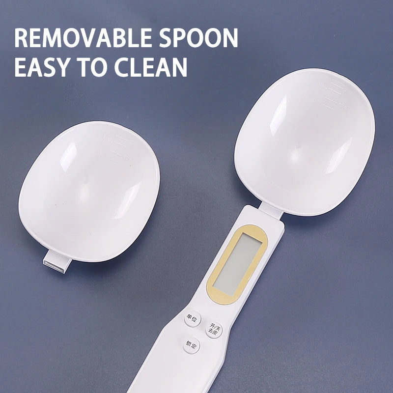 SmartMeasure Digital Spoon Scale – 500g High-Precision LCD Kitchen Measuring Spoon for Coffee, Spices & Baking