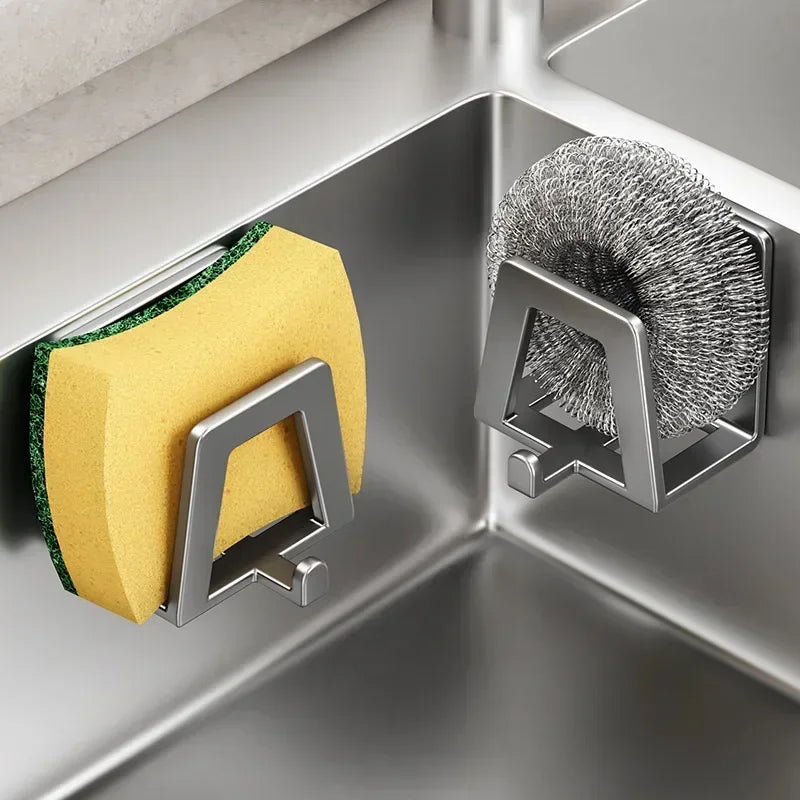 Stainless Steel Self-Adhesive Sponge & Sink Organizer  Your Home™