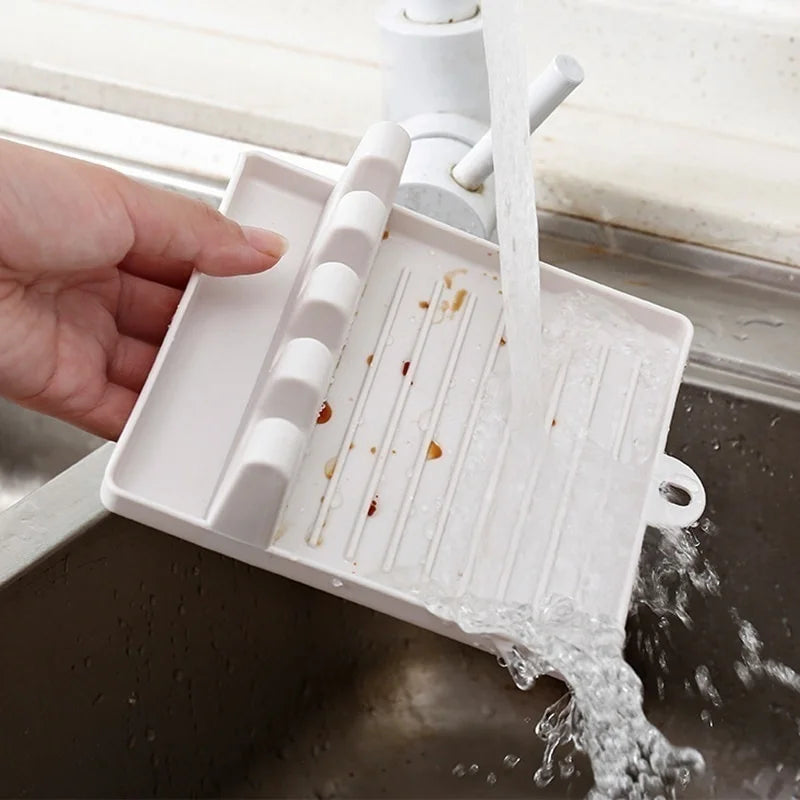 Kitchen Spoon & Lid Holder Tray