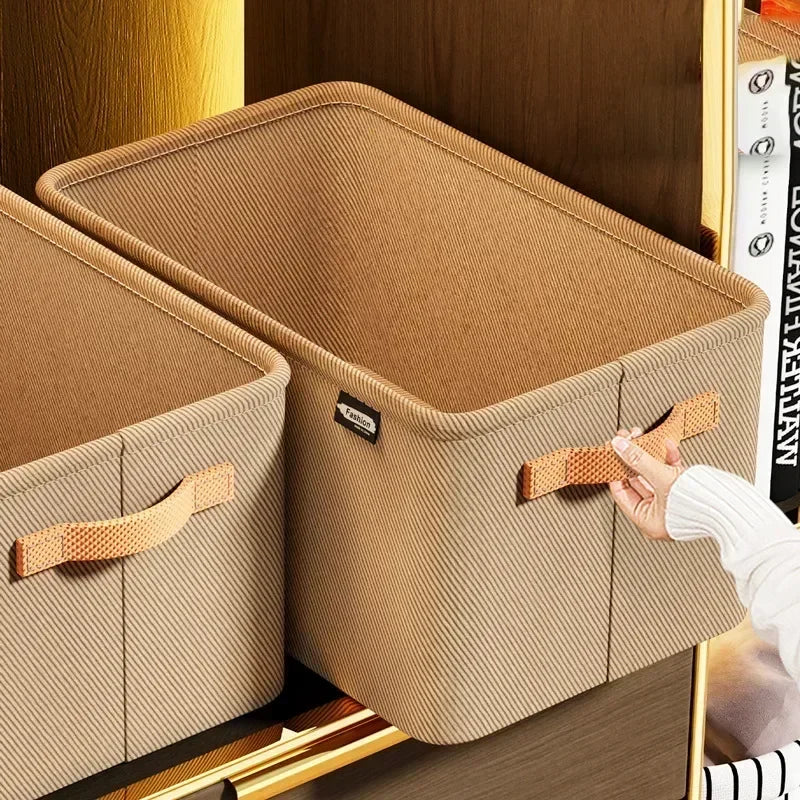 Foldable Wardrobe Storage Boxes – Small Apartment Organizer