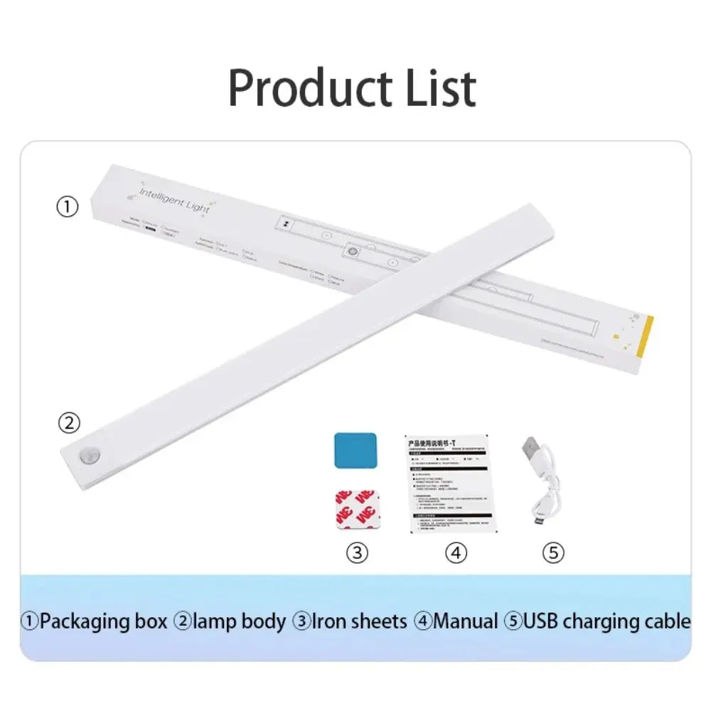 Rechargeable LED Cabinet Light with Motion Sensor