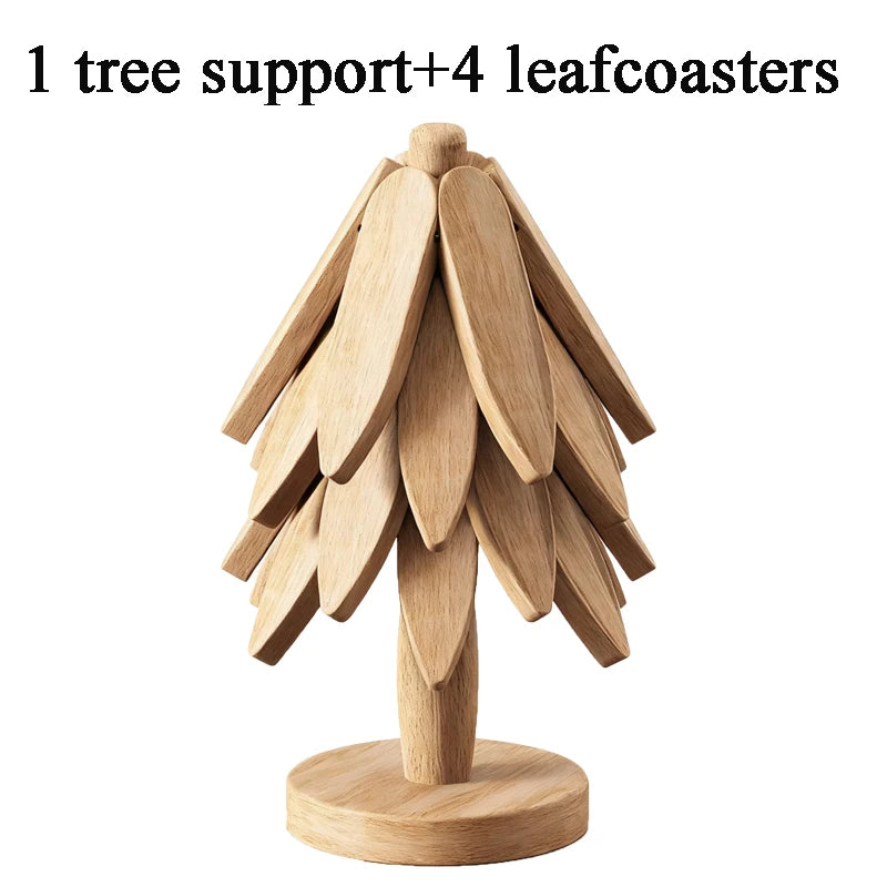 Nordic Pine Foldable Wooden Trivet Set
  Your Home™