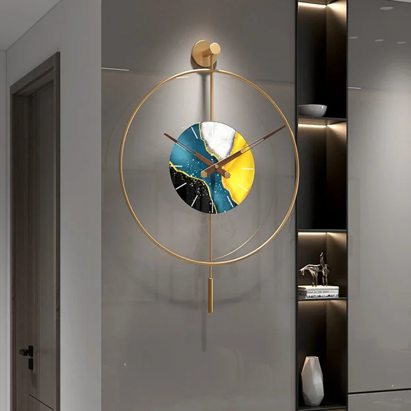 Eclipse Wall Clock – Silent Luxury Home Decor