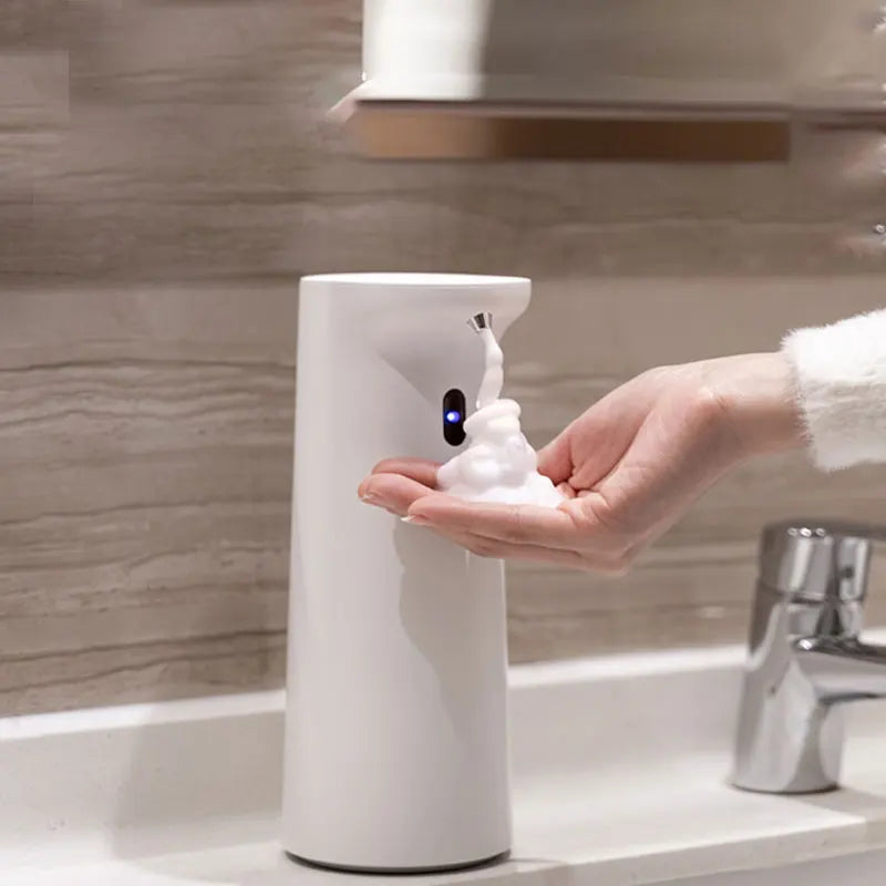 AeroFoam Touchless Smart Soap Dispenser – Minimalist Automatic Foaming Dispenser for Modern Bathrooms