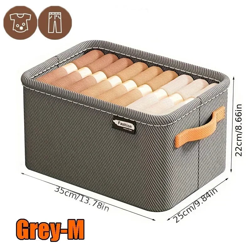 Foldable Wardrobe Storage Boxes – Small Apartment Organizer