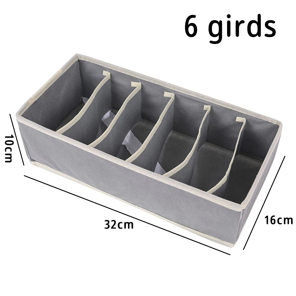 Drawer Divider Organizer – 6 / 7 / 8 / 24 Grid Foldable Storage Box