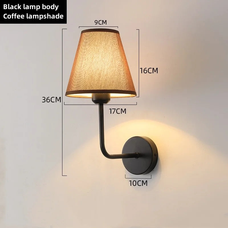 Elegant Fabric Wall Sconce with Brass Finish – Soft Ambient Lighting for Bedroom, Hallway & Living Room
Your Home™
