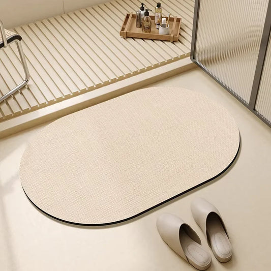 StoneDry Bath Mat VIKAMA Quick-Dry Diatomite Bathroom Mat