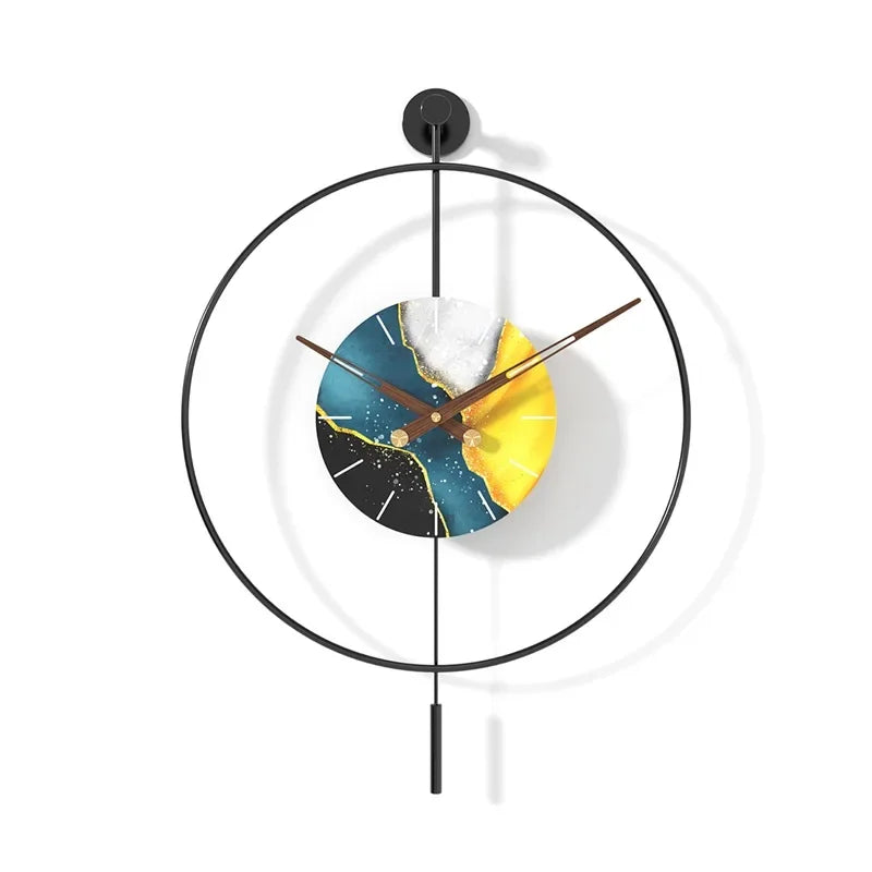 Eclipse Wall Clock – Silent Luxury Home Decor