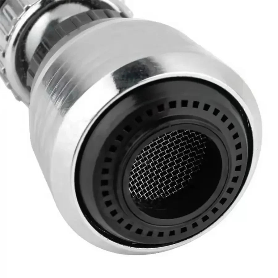 Rotating Stainless Steel Faucet Extender with Flexible Neck – Water-Saving Splash-Proof Kitchen Aerator
  Your Home™