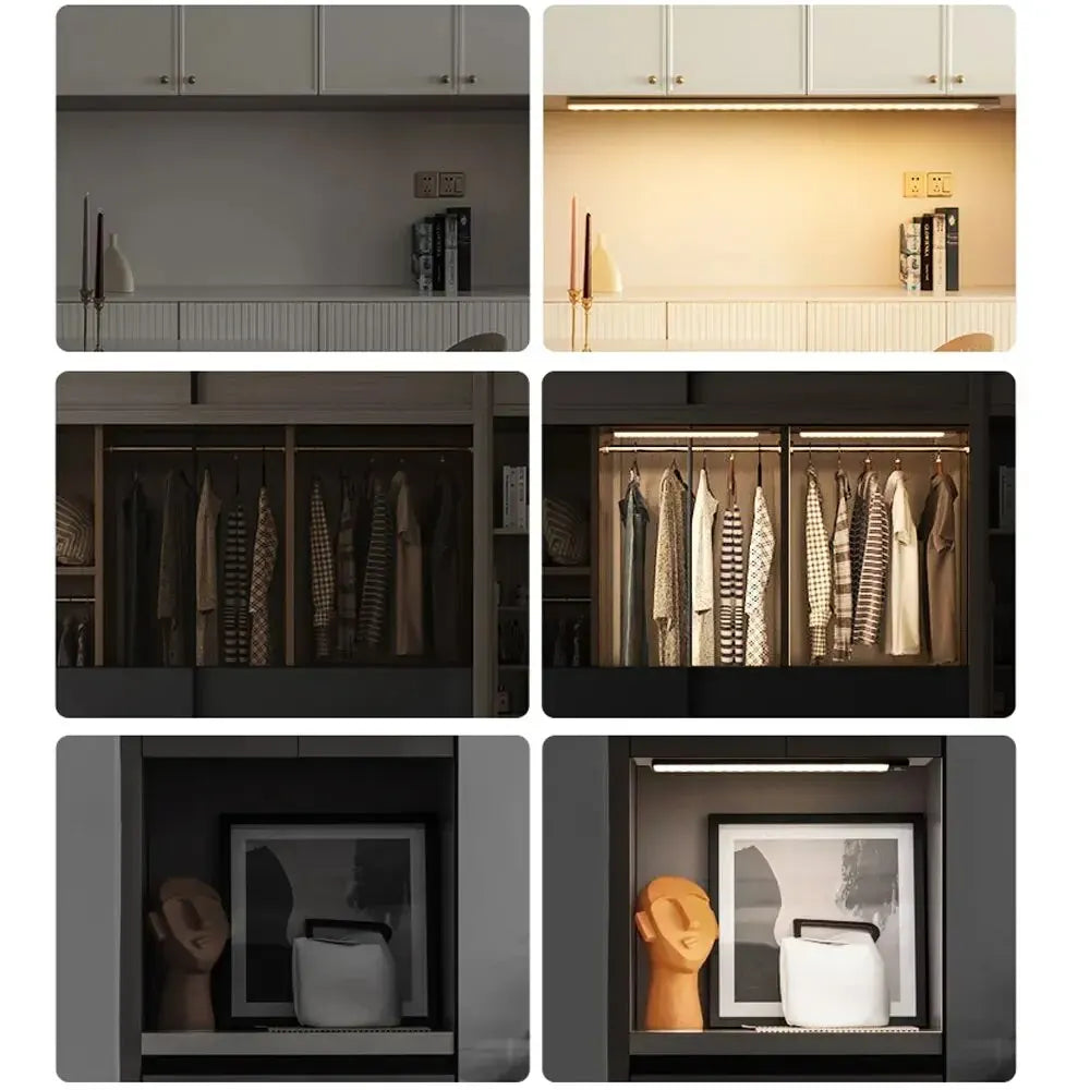 Rechargeable LED Cabinet Light with Motion Sensor