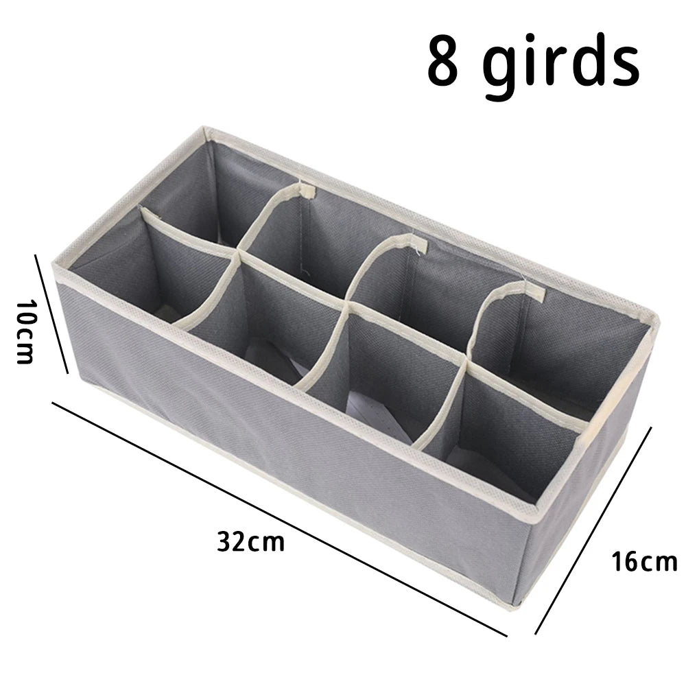 Drawer Divider Organizer – 6 / 7 / 8 / 24 Grid Foldable Storage Box