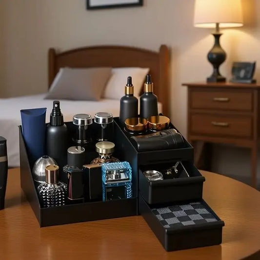 Men’s Cologne Organizer with Drawers