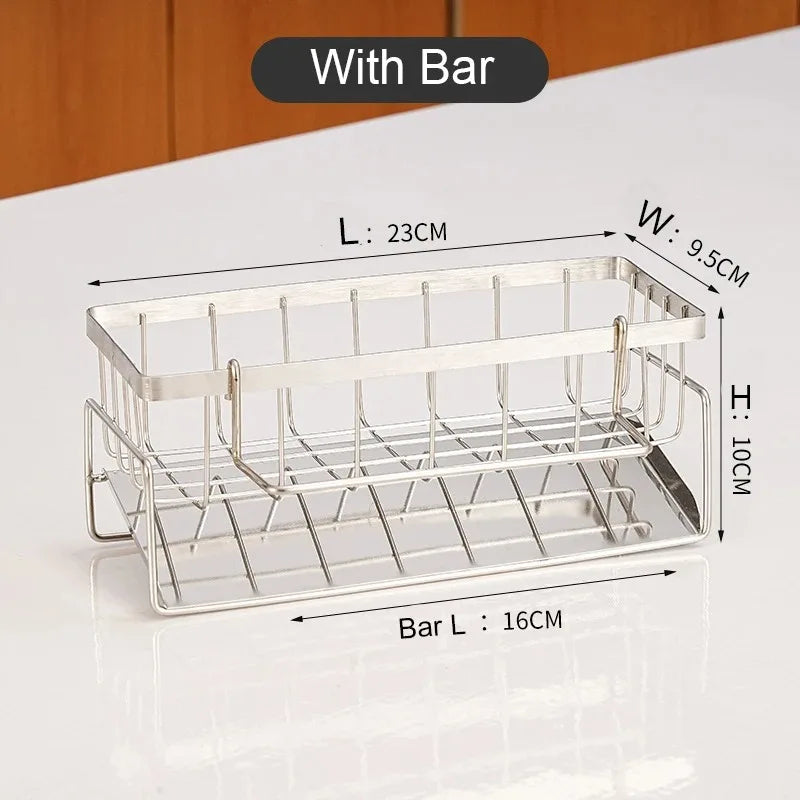 Stainless Steel Sink Organizer Rack