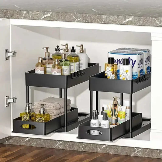 2-Tier Pull-Out Under Sink Organizer