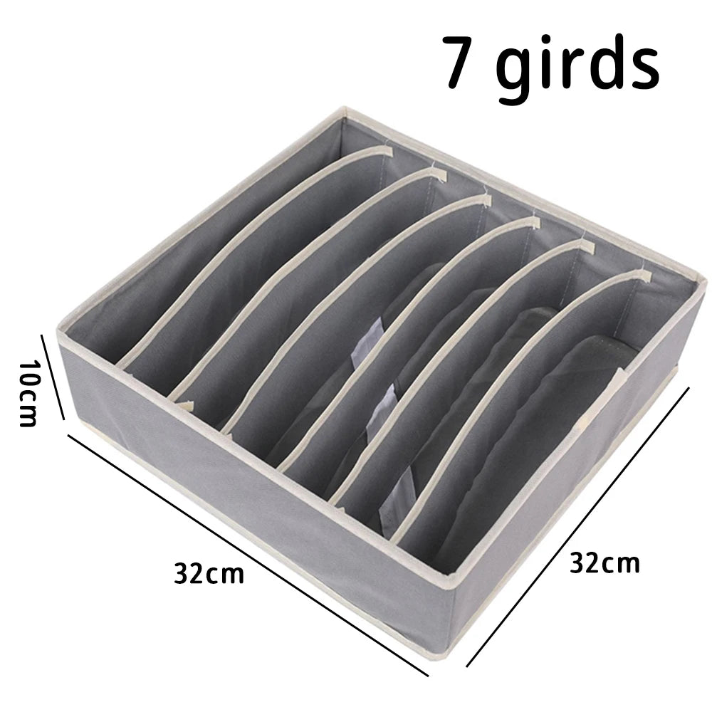 Drawer Divider Organizer – 6 / 7 / 8 / 24 Grid Foldable Storage Box
