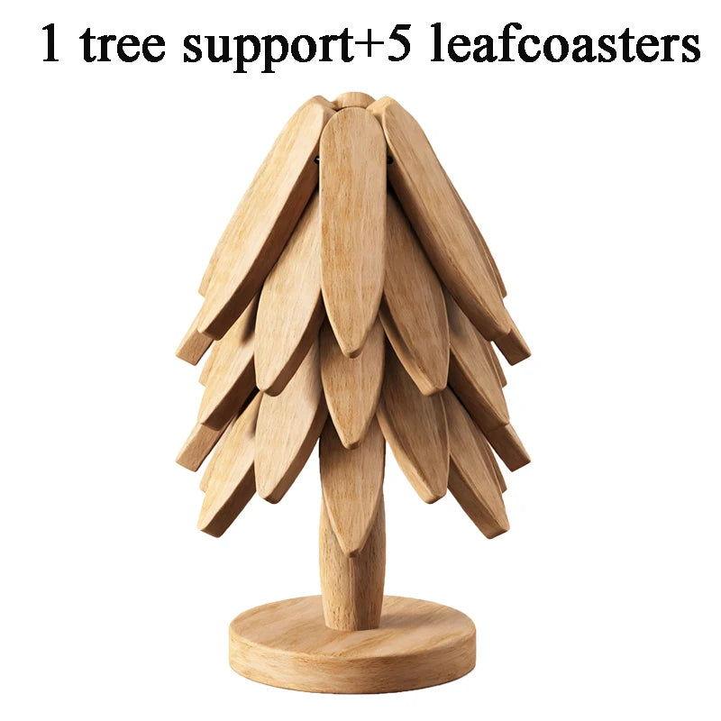 Nordic Pine Foldable Wooden Trivet Set
  Your Home™