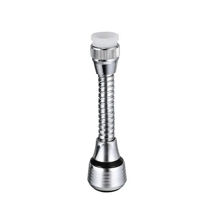 Rotating Stainless Steel Faucet Extender with Flexible Neck – Water-Saving Splash-Proof Kitchen Aerator
  Your Home™